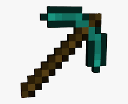 If mined by any other tool, it drops nothing. Mincraft Diamond Pick Axe Minecraft Diamond Pickaxe Hd Png Download Transparent Png Image Pngitem