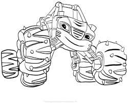 Coloring pages robot blaze coloring pages. Blaze And The Monster Machines Coloring Pages Part 4