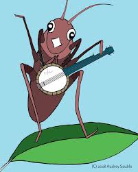Hang these printables by coloring them and decorating during lunar new year celebration time at night to create feel of chinese festival. The Singing Cricket Coloring Page