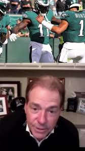 Nick Saben Defending Jalen Hurts
