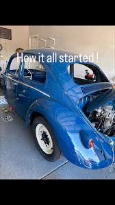 Image result for Atlantic Blue 1950 Beetle