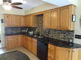 The first was a house that we bought that already had matte black ceramic tile and oak cabinets which i painted. Updating Oak Kitchen Cabinets Before And After 11 Attractive Inspirations For Your Next Project Jimenezphoto
