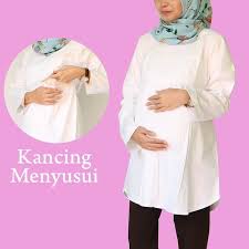 Foto produk real pic foto kami sendiri 2. Baju Hamil Kerja Kantor Muslim Lengan Panjang Modern Modis Cantik Online Murah Shopee Indonesia