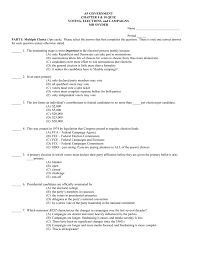 Ap Government Chapter 9 10 Quiz Voting Elections