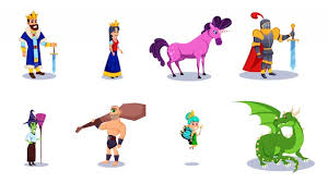 Landing Page con Fay, Castillo Medieval sobre Nubes