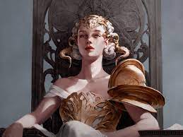 See more ideas about tiaras and crowns, invisible crown, fantasy queen. Desktop Wallpaper Queen Sitting On Throne Fantasy Art Hd Image Picture Background 2a6e24
