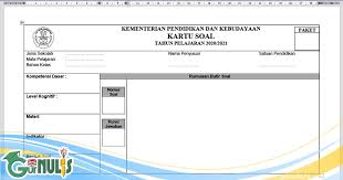 Berikut ini contoh latihan online soal un contoh soal uraian penilaian kognitif ditinjau dari tingkat. Cara Menyusun Kartu Soal Ulangan Gurnulis