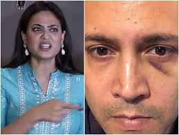 Shweta tiwari ignoring husband abhinav kohli at zee gold awards 2018 visit primefeed.in/ for shweta tiwari's ex husband raja chaudhary reacts to daughter palak tiwari being hit by step father. I Have Never Beaten Shweta Tiwari But She Has Hit Me With A Stick Estranged Husband Abhinav Kohli