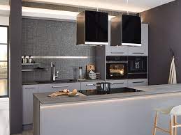 Grey kitchens with wood worktops maintenance connection logo. Granite In The Kitchen Is On Trend Find Inspiration Hansgrohe Int