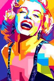 This artist painted marilyn monroe after she had already died. Resultado De Imagen De Pop Art Marilyn Monroe Retrato Abstracto Arte De Marilyn Monroe Arte Moderno Pintura