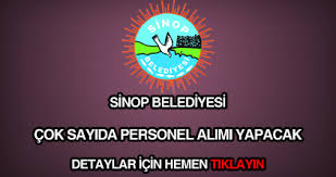 Sinop Belediyesi Personel Alimi Ve Is Ilanlari 2020