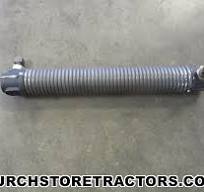 New Front Cultivator Lift Rod Spring with End Connectors for Farmall 140,  130, Super A, 100, Cub, 274 Tractors