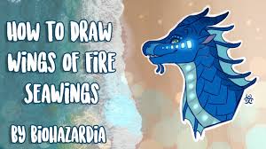 Here is the demo picture of tsunami that i did for the how to draw seawings tutorial! How To Draw Seawing Wings Of Fire Featuring Tsunami By Biohazardia Youtube