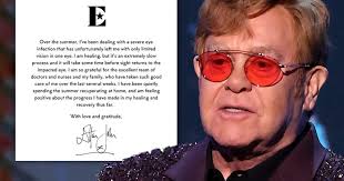 Elton John, 77, reveals impact of 'severe infection' he's had