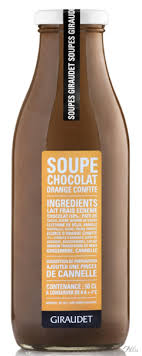 Soupe Chocolat Orange Confite Giraudet Milk Packaging Typography Packaging Brand Packaging