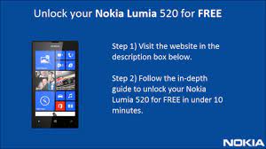 Did you know your nokia lumia 520 mobile phone can be unlocked for free today if you visit www.freeunlocks.com with the imei code of the . How To Unlock Nokia Lumia 520 For Free Youtube