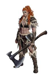 This is probably the best swap out for bardic knowledge. Female Human Barbarian Redhead Pathfinder 2e Pfrpg Dnd Dd 3 5 5e D20 Fantasy Fantasy Female Warrior Barbarian Woman Female Character Concept