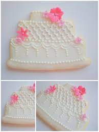 Adorable Wedding Cake Cookies Bridal Cookies Wedding Cake Cookies Cake
