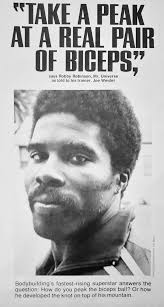 Robby's Old School Biceps (Joe Weider's Muscle Builder/Power Magazine  February 1977)