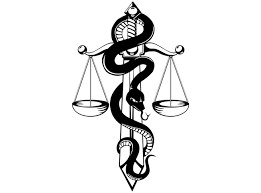 Snake And Justice Scale Drawing Google Search Scale Tattoo Justice Tattoo Scales Of Justice Tattoo