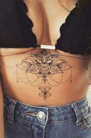 Coole Einzigartige Lotus Chandelier Mandala Sternum Tattoo Ideen Fr Frauen Mybodi Chandelier C In 2020 Mandala Sternum Tattoo Subtle Tattoos Sternum Tattoo
