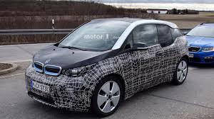 Bmw I3 Facelift Spied With Lowered Suspension Is It The I3s