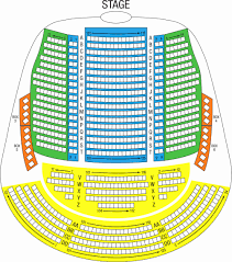 Microsoft Theatre Seating Chart Belk Theater Seating Map