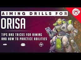 Overwatch Orisa Aim Tutorial Guide How To Play Orisa Drills For Improvement Owdojo Freetoplaymmorpgs Overwatch Tutorial Drill