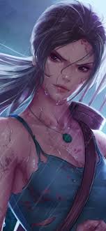 Download Lara Croft Video Game Tomb Raider Phone Wallpaper