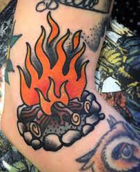Tattoo Inspiration By Rainbowgored Tattoos Traditional Style Tattoo Fire Tattoo