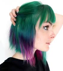 Thanks to all my subscribers, you guys are amazing!! Added A Peeka Blue Ombre To My Green Hair Fancyfollicles