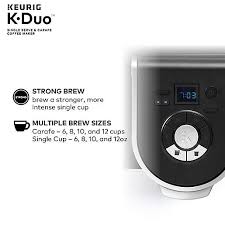 Keurig ® starter kit 50% off coffee maker: Keurig K Duo Single Serve Carafe Coffee Maker In Black Bed Bath Beyond