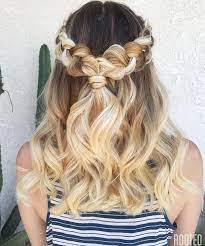 Braided Half Up Hairstyle For Thick Hair Thick Hair Styles Cool Braid Hairstyles Hair Styles
