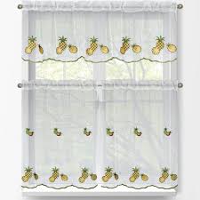 piece kitchen curtain tier