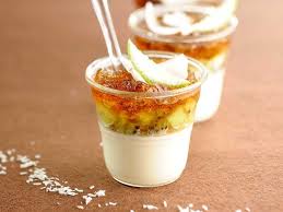 Pannacotta Vanille Kiwi Et Granite De Sirop D Erable Recettes Recette Recette Dessert Sirop Erable