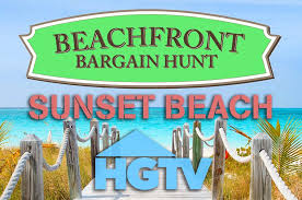 Hgtvs Beachfront Bargain Hunt Filming At Sunset Beach