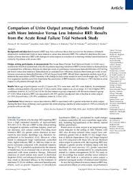 Image result for Urine Output