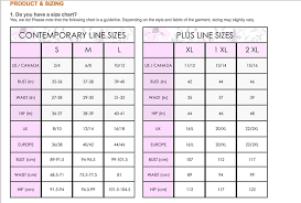 Umgee Usa Clothing Size Chart Coolmine Community School