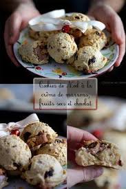 Cookies De Noel A La Creme De Marrons Fruits Secs Et Chocolat Cuisine En Scene Cotemaison Fr Recette Biscuit Biscuit De Noel Biscuits Moelleux