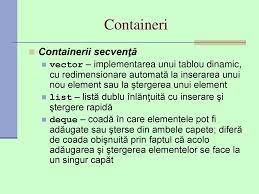 Inserarea unui nou element in lista inserarea la inceputul listei: Standard Template Library Stl Ppt Download