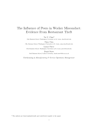 3.95+ mei fun rice thin noodle Pdf The Influence Of Peers In Worker Misconduct Evidence From Restaurant Theft