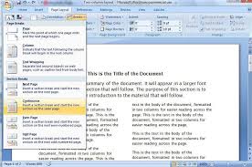 Create A Two Column Document Template In Microsoft Word Cnet Regarding Word 2013 Table Of Contents Te In 2020 Booklet Template Microsoft Word 2007 Document Templates