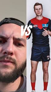 Ed Langdon Vs Ant , The official staredown, who will win? , #AFL #AFL2025  #Melbourne #explore #explorepage #edlangdon