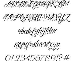 The cursive text generated above can be used anywhere you want cursive text to appear. Tattoo Beautiful Cursive Font Novocom Top
