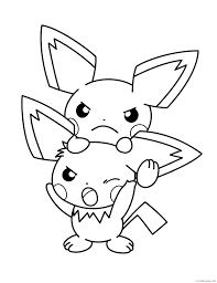 You can now print this beautiful 026 raichu pokemon coloring page or color online for free. Pikachu Coloring Pages Raichu Coloring4free Coloring4free Com
