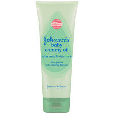 Johnson S Baby Creamy Oil Aloe Vera Vitamin E Johnsons Baby Creamy Oil Baby Oil Gel Aloe Vera Vitamin