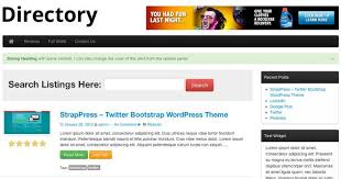 Directory Wordpress Theme By Brag Themes Theme For Sites For Rating Reviewing Things Wordpress 35 Wordpress Theme Theme Wordpress