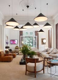 Ceiling Medallions With Pendant Lighting Modern Living Room Lighting Living Room Lighting Room Design