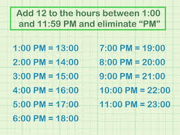 3 Ways To Convert From 24 Hour To 12 Hour Time Wikihow