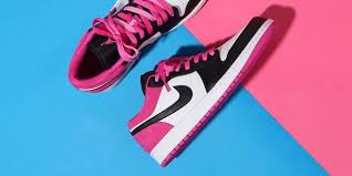 Air Jordan 1 Low Active Fuchsia Equips Neon Toned Accents In 2020 Pink Jordans Air Jordans Jordan 1 Low